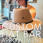 Custom Hat Bar Appointment